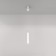 Squirry of suspended Technical P022PL-L10W, LED, 10W, 3x3x50.6 cm, 1000lm, white color