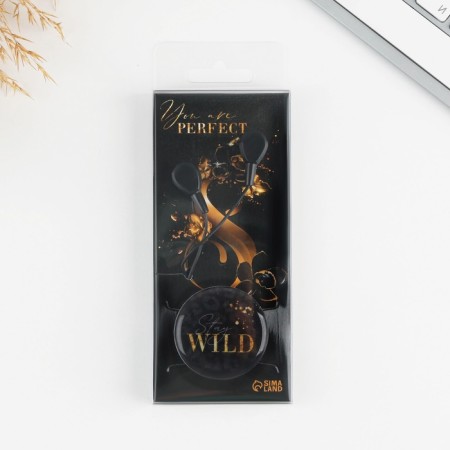 Наушники и попсокет «Stay wild», модель VBT 1.28, 13,5 х 6 см.-8