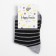 Children's socks, black color, rr 22-24