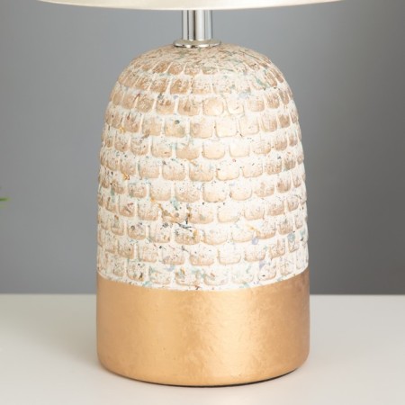 Daphne table lamp E14 40W Beige-golden 20x 20x33 cm Risalux-2