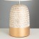 Daphne table lamp E14 40W Beige-golden 20x 20x33 cm Risalux