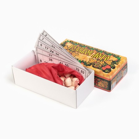 Russian lotto, 24 cards, card 22 x 8 cm-6