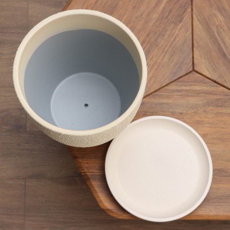 Flower pot "Savanna Beige bud No. 7", 13 l-3