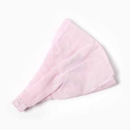 Kosynka-wrap nursery, pink color, size 50-52