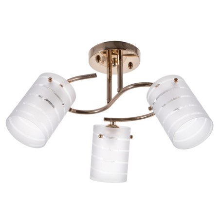 Chandelier 2017/3GD E27 60W gold 47x36x25 cm Bayerlux