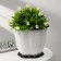 Pot with the Podon "delight", 3 l, the color is white