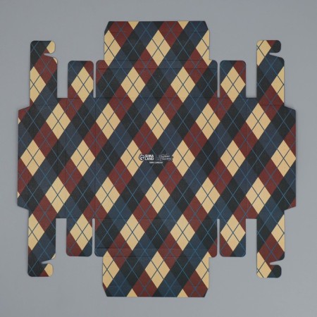 Box for sweets, confectionery packaging, 9 cells, “The best man”, 14.7 x 14.7 x 3.5 cm-5