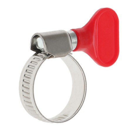 Clamp with the "lamb" Zein English, diameter 16-25 mm, width 9 mm, stainless steel-3