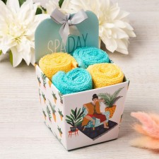 Set of terry towels Spaday 30x30 cm - 4 pcs, 100% cotton 340 g/m2