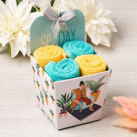 Set of terry towels Spaday 30x30 cm - 4 pcs, 100% cotton 340 g/m2