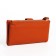 Women's wallet on the button, redhead color