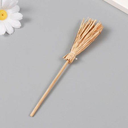 Decor for creativity "Paper broom" 15x2.5 cm-1