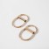 The half -ring for bags is double, d = 20 mm, thickness - 1 mm, 2 pcs, gold color