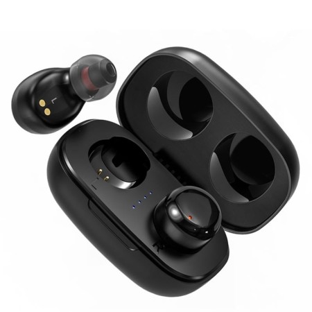 Wireless headphones Borofone BE35, vacuum, TWS, microphone, BT 5.0, 45/280 mAh, black-2