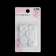 A set of buttons, 2 punctures, d = 18 mm, 10 pcs, in a blister, white color