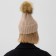 Women's hat minku rr 56-58, beige color