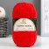 Yarn "cotton grass" 65% cotton 35% polyamide 220m/100g (046 red)
