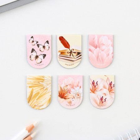 Magnetic bookmarks on the substrate “Dear Educator”, 6 pcs.-3