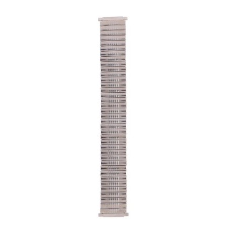 Watch strap, 22 mm, metal, l = 20 cm, silver