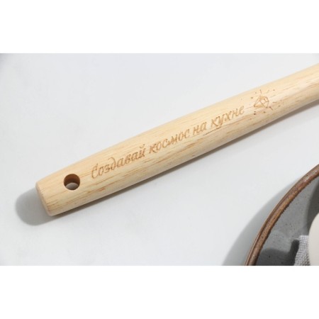 Set of a blade and a silicone brush 31 cm x 12.5 cm x 2 cm "Constellation"-5