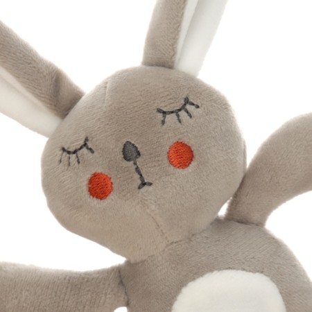 Musical Suspension "Bunny Bonnie", with a squeak, on a crib, stroller, crumb I-13