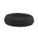 Axentia chicago soap dish is round, from black dolomite, Ø 11 Smi -ray 3 cm