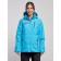 Ski jacket female winter, size 54, blue color