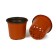 Pot for seedlings, 3.5 l, d = 20.5 cm, h = 17 cm, greengo