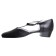Women's tutorial shoes, insole length 23.5 cm, black color
