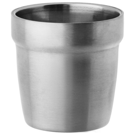Maclay hiking glass, 180 ml, stainless steel, double bottom-7
