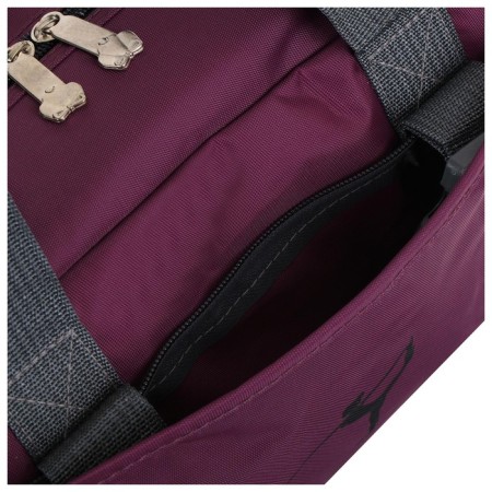Sangh yoga and gymnastics bag, 37x20x20 cm, purple color-8