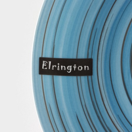 Ceramic Elrington plate “Airgraph. Sea evening ", D = 19 cm-6