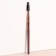 Brush for eyebrows and eyelashes "Brush Coffee", 15 (+/- 1) cm, color mix