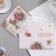 Postcard "Beloved Grandma!" thermography, house, flowers, 13x19.4 cm