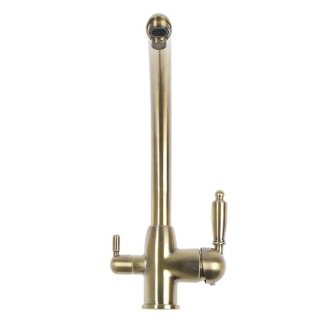 ACCOONA A5179C-7 kitchen mixer, with output for drinking water, brass, bronze-1