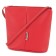 Women's bag B2796-77140, red color, genuine leather, 22x10x23 cm