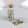 Decor for creativity in the jar "Natural stone with glass - Golden classics" 20 grams 5x2.2x2.2 cm