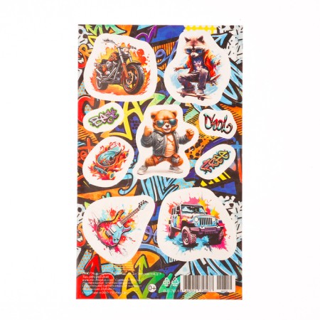 Graffiti stickers 10x16 cm