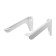 Sink Zein Aurora V56D1, on the washing machine, 600x600x105 mm, brackets
