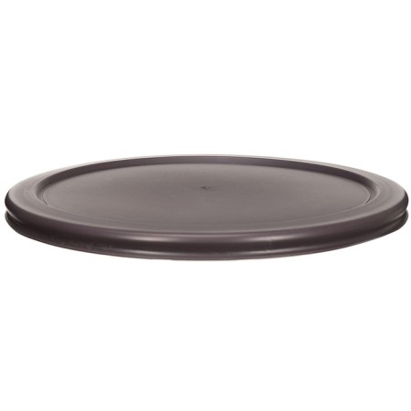 Smart Solutions glass container cover, round, dark blue