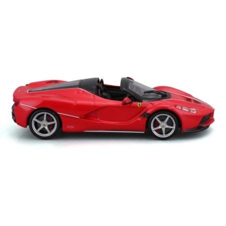 BBURAGO Ferrari Laferrari Aperta, Die-Cast, 1:43 machine, Red color-8