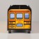 Chancellery stand wooden "School bus", with print