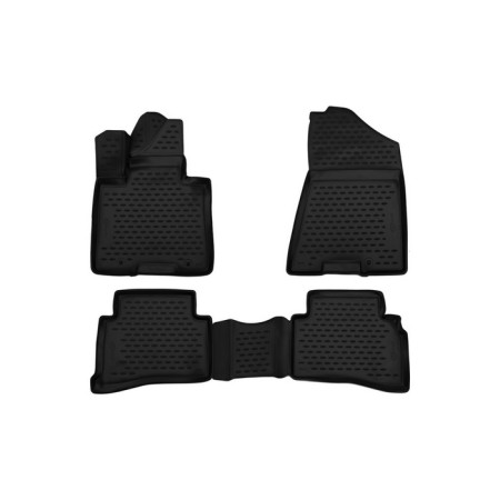 3D mats in the salon for Hyundai Tucson (III, III p.), 2015-2021, 4 pcs.