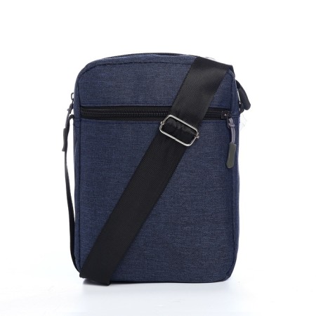 Male bag, blue color-3