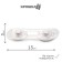 Flexible door lock, set 2 pcs.