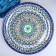 Largan Rishtan ceramics "Patterns", 46 cm, Blue Mix