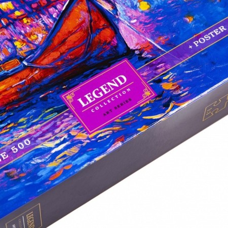 Puzzle "Evening Harbor", 500 elements-6