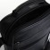 Male bag on lightning, long belt, black color