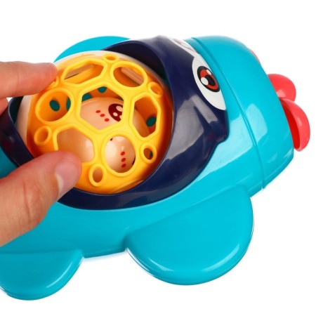 Rattle - non -wrestling "plane", color mix, crush me-7