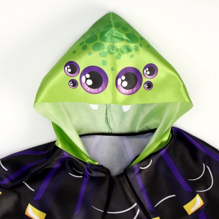Carnival cape "terrible spider", length without a hood 60 cm-5